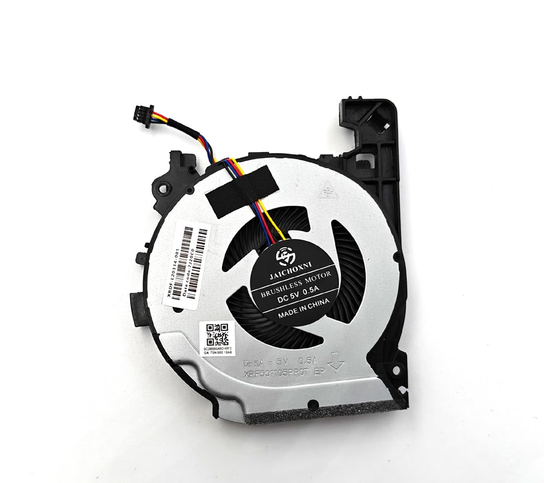 Replacement CPU and GPU Fan for HP Pavilion 15-CX 15-CX0020NR 15-CX0030NR 15-CX0040NR 15-CX0042NR 15-CX0045NR 15-CX0049NR 15-CX0056WM 15-CX0058WM