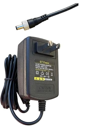 Threaded Locking AC Adapter Compatible with Blackmagic Design Mini Converter UpDownCross HD and Optical Fiber 12G