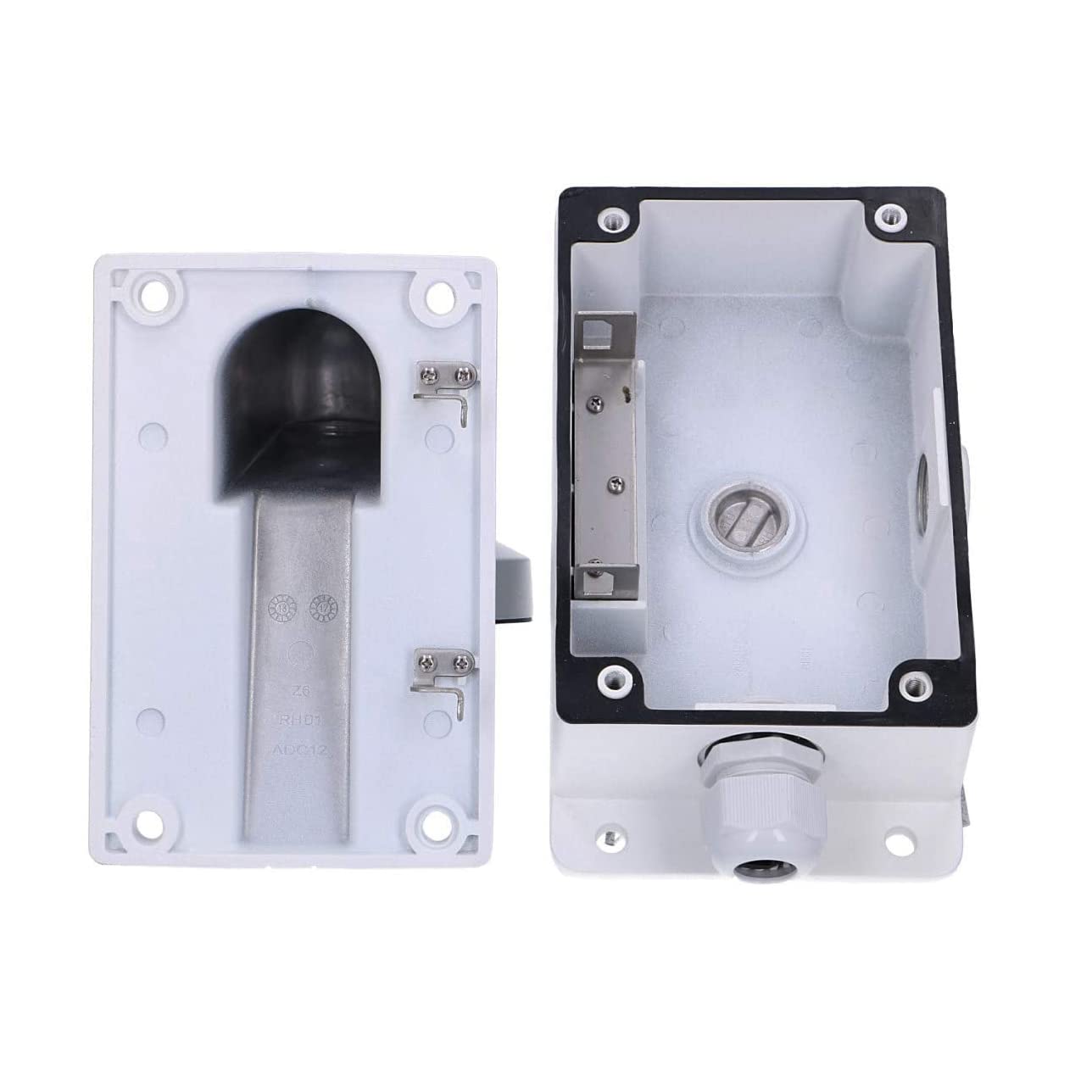 WMS WML DS-1273ZJ-140B PC140B PT6 Outdoor Indoor Wall Mount Bracket with Base Fit for The Hik-Compatible Dome Camera, White, Pack of 1