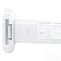 Ty-Rap L-7-50-9-C Cable Tie, Standard, 7.5-Inch Length by 0.187-Inch Width, Natural, 100-Pack