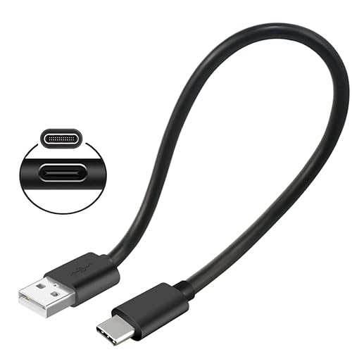 USB C Cable 1FT for Beats Flex Earbuds,Studio Buds,Fit Pro/X Kim Earphones,for JBL 125TWS,for Samsung Galaxy Buds Plus/Pro,Charger for Jabra