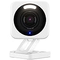 WYZE Cam v4, 2.5K QHD WiFi Indoor/Outdoor Smart Home Security Camera, Pet/Baby Monitor, Motion Activated Spotlight/Siren, Color Night Vision, 2-Way