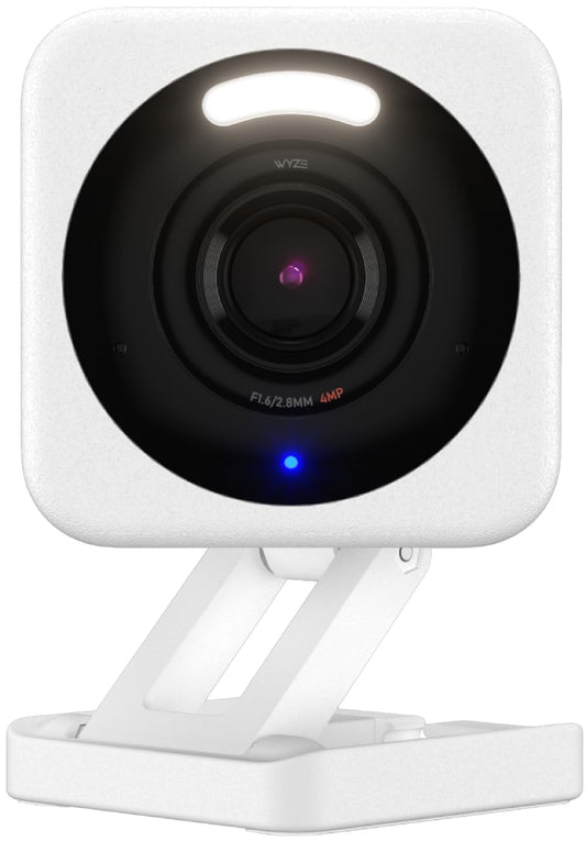 WYZE Cam v4, 2.5K QHD WiFi Indoor/Outdoor Smart Home Security Camera, Pet/Baby Monitor, Motion Activated Spotlight/Siren, Color Night Vision, 2-Way