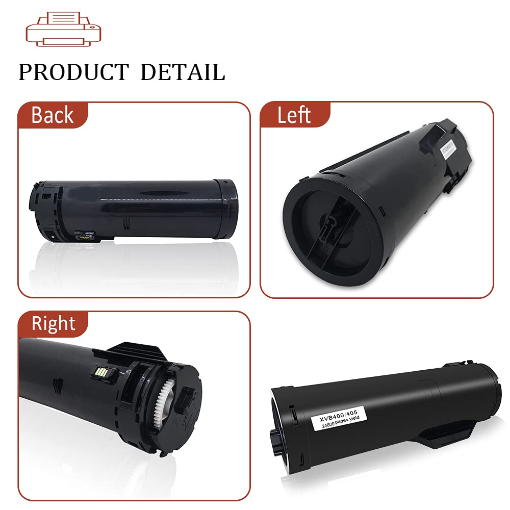 ASEKER Remanufactured B400 B405 Toner Cartridge for Xerox VersaLink B400 B400n B400dn B405 B405dn Printers 106R03584 Extra High Capacity 24600 Pages (