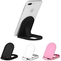 [3-Pack] Cell Phone Stand for Desk, Portable Foldable iPhone Stand Holder Stand, Adjustable Multi-Angle Desktop Cradle for New iPhone 17 16 15 14 Pro