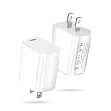 TSKYBEAR 2 Pack USB C Charger Block 30W Super Fast Charger - Compatible with iPhone 16 15 14 13 12 Pro/Pro Max/Mini, Compatible with Google Pixel