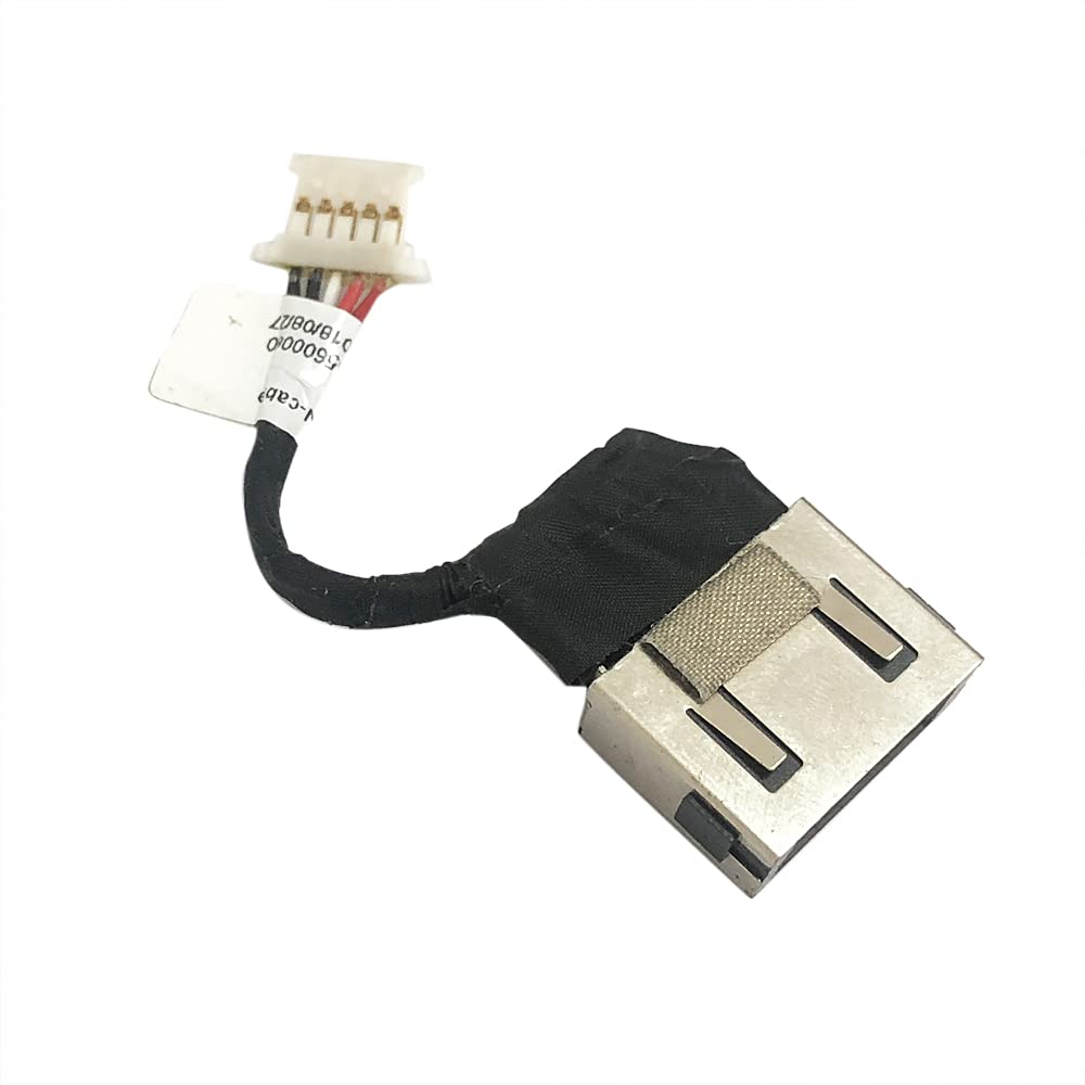 GinTai DC Power Jack Cable Charging Port Replacement for Lenovo ThinkBook 13s-IWL 20R9?14s-IWL 20RM?ThinkBook 13s-IML 20RR?14s-IML 20RS?CHROMEBOOK