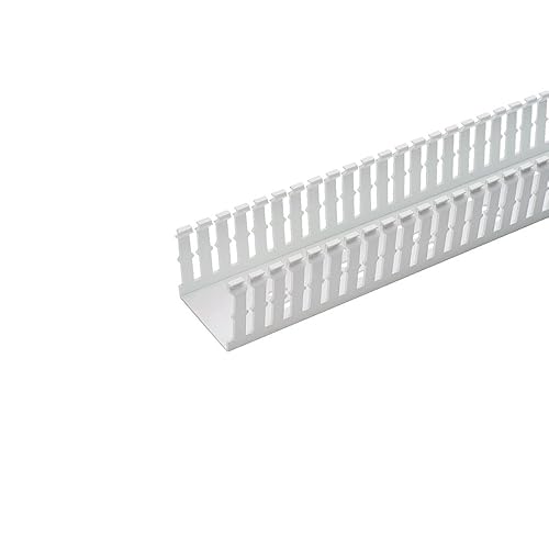 Panduit F1.5X2WH6 Type F Narrow Slotted Duct, PVC, White