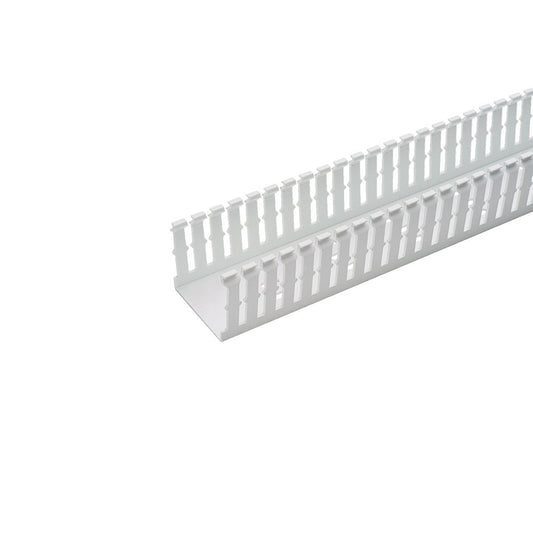 Panduit F1.5X2WH6 Type F Narrow Slotted Duct, PVC, White