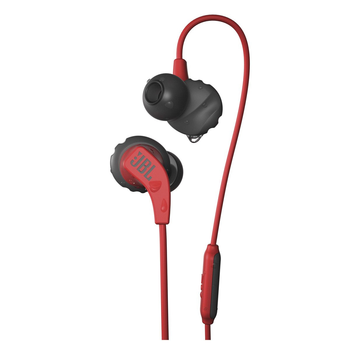 JBL Endurance RUN - Wired Sport In-Ear Headphones - Red