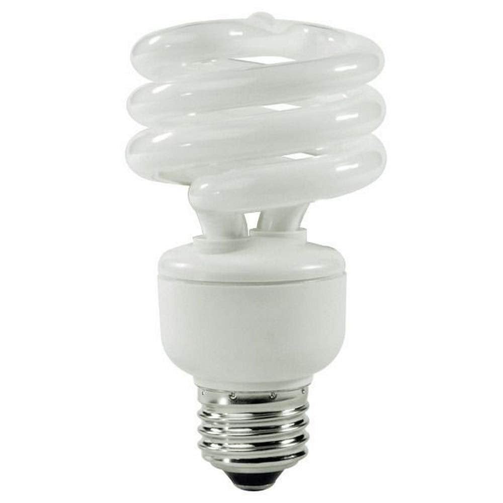TCP 80100941 9W 120V 4100K 550 Lumens Non-Dimmable Indoor/Outdoor CFL Spiral (Pack of 12)