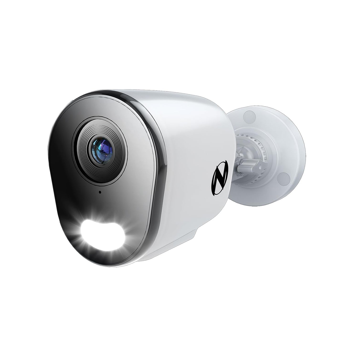 Night Owl Add On Wired IP 4K HD Indoor/Outdoor Deterrence Camera with 2-Way Audio (1-Pack) - Camera Cable Not Included (Requires Compatible NVR - Sold