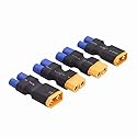 OliRC 4pcs No Wires Connector: XT60 XT-60 to EC3 Style Male Female Connector Adapter(C156-4)