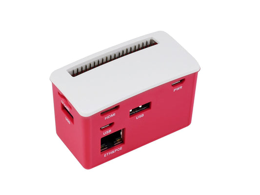 Waveshare PoE Ethernet/USB HUB Box, Compatible with Raspberry Pi Zero/Zero W/Zero WH, 3X USB 2.0 Ports, 802.3af-Compliant