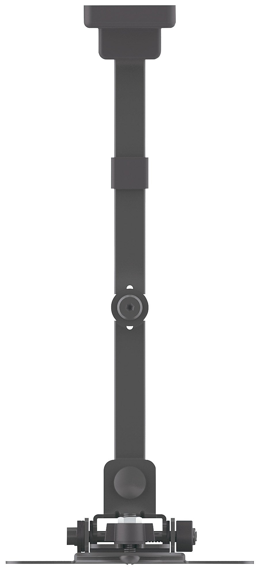 MANHATTAN Universal Wall Mounted TV Hardware Flat Panel TV Arm Double Arm Black 461368