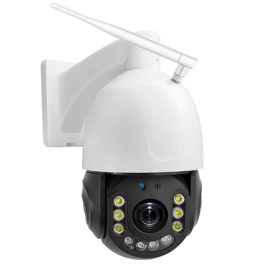 Funxwe 5MP 30X Optical Zoom Security PTZ Camera, WiFi 2.4GHz 5GHz Speed Dome Wireless IP Camera, Motion Detection Auto Tracking Outdoor Color Night