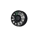 New Top Function Dial Mode Interface Plate Nameplate Cap Cover Button Unit For Canon 80D Camera