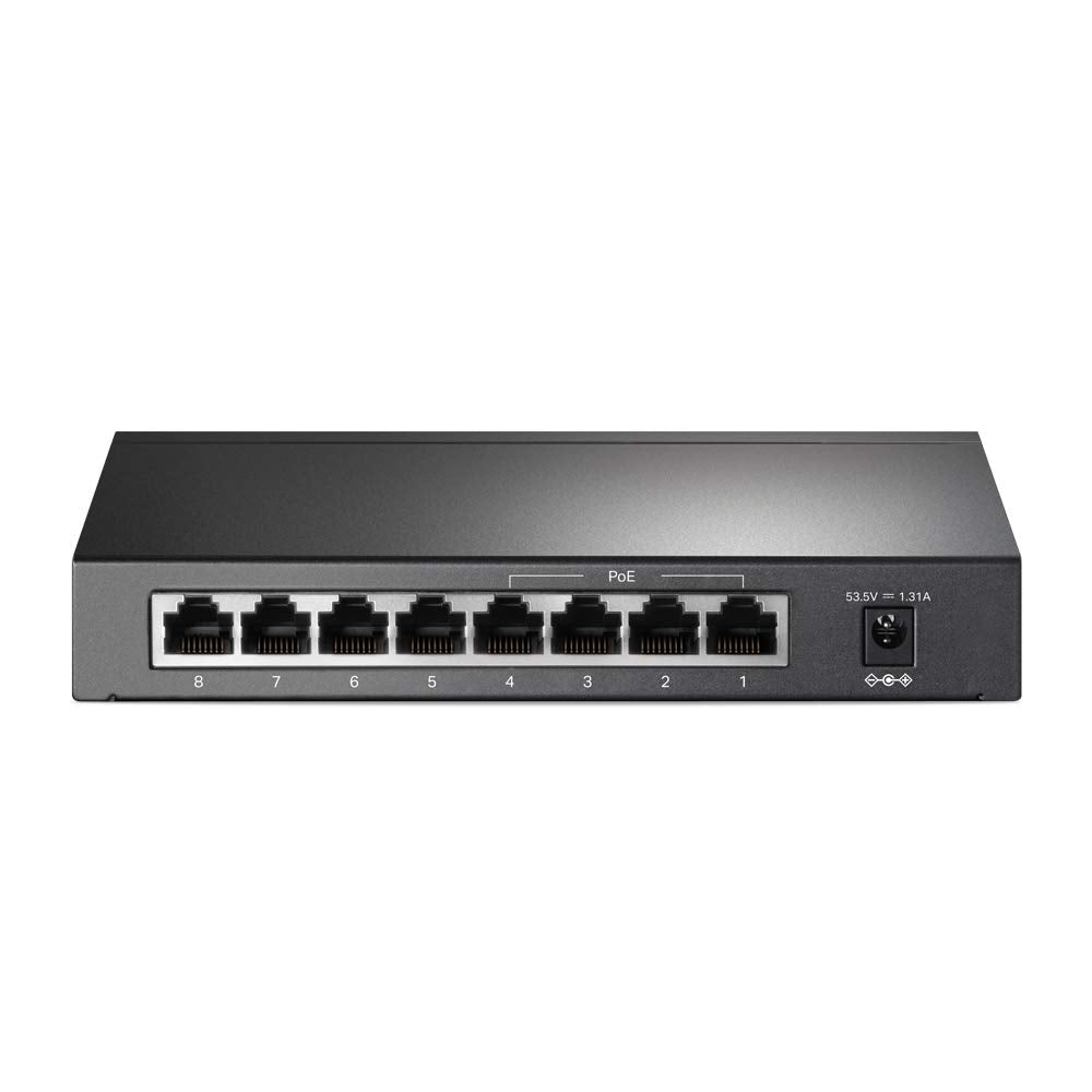 2KA4941 - TP-Link TL-SF1008P 10/100Mbps 8-Port PoE Switch, 4 POE Ports, IEEE 802.3af, 53W