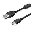 Haoyou (2-Pack) Replacement Canon Mini USB Data Transfer Cable (with Anti-Interference Magnetic Ring) Compatible with Canon PowerShot/EOS/Rebel