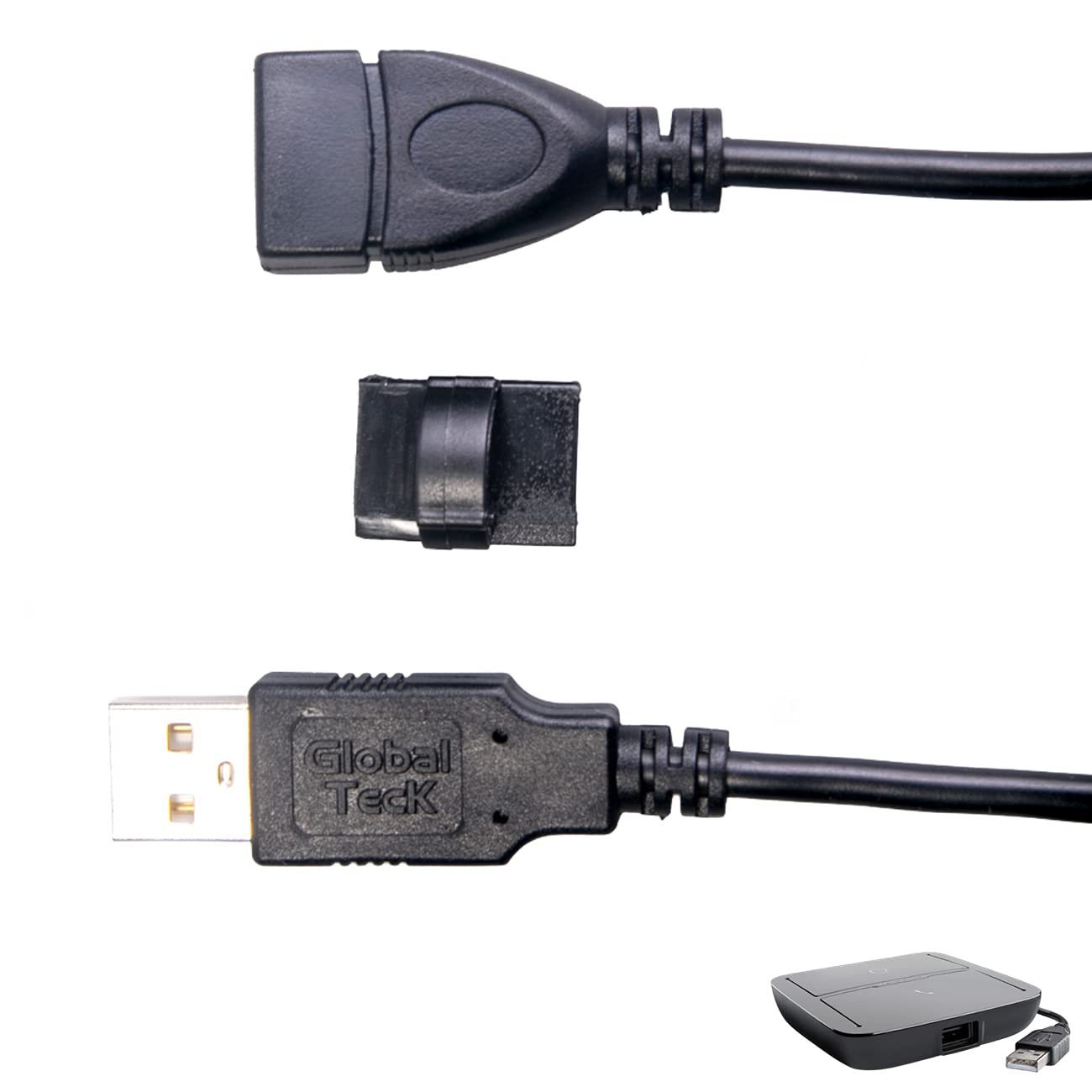 GTW Blue Beacon Bluetooth Extender Bluetooth Headphones Headset Speakers Keyboard Mouse for Plantronics Poly USB-A BT Dongle Works with Computer
