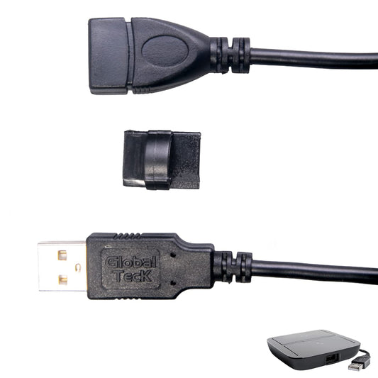GTW Blue Beacon Bluetooth Extender Bluetooth Headphones Headset Speakers Keyboard Mouse for Plantronics Poly USB-A BT Dongle Works with Computer