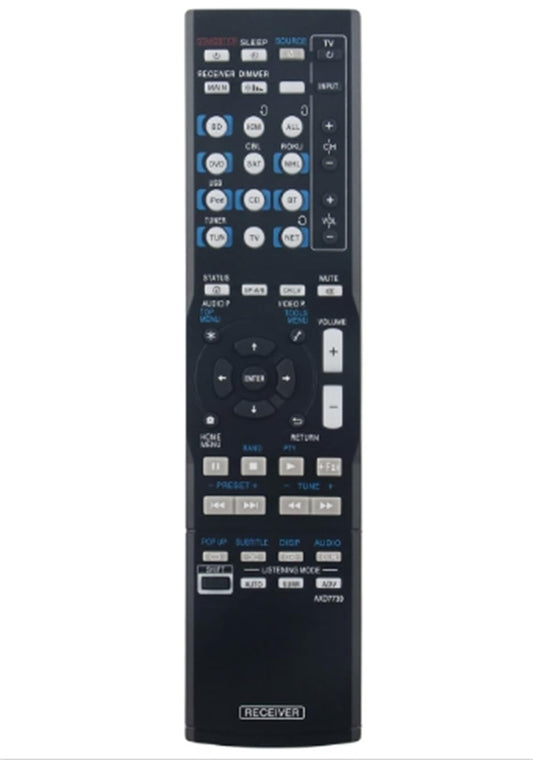 AXD7739 Replace Remote Control Compatible for Pioneer AV Receiver VSX-830-K VSX-45 VSX-830 VSX-90