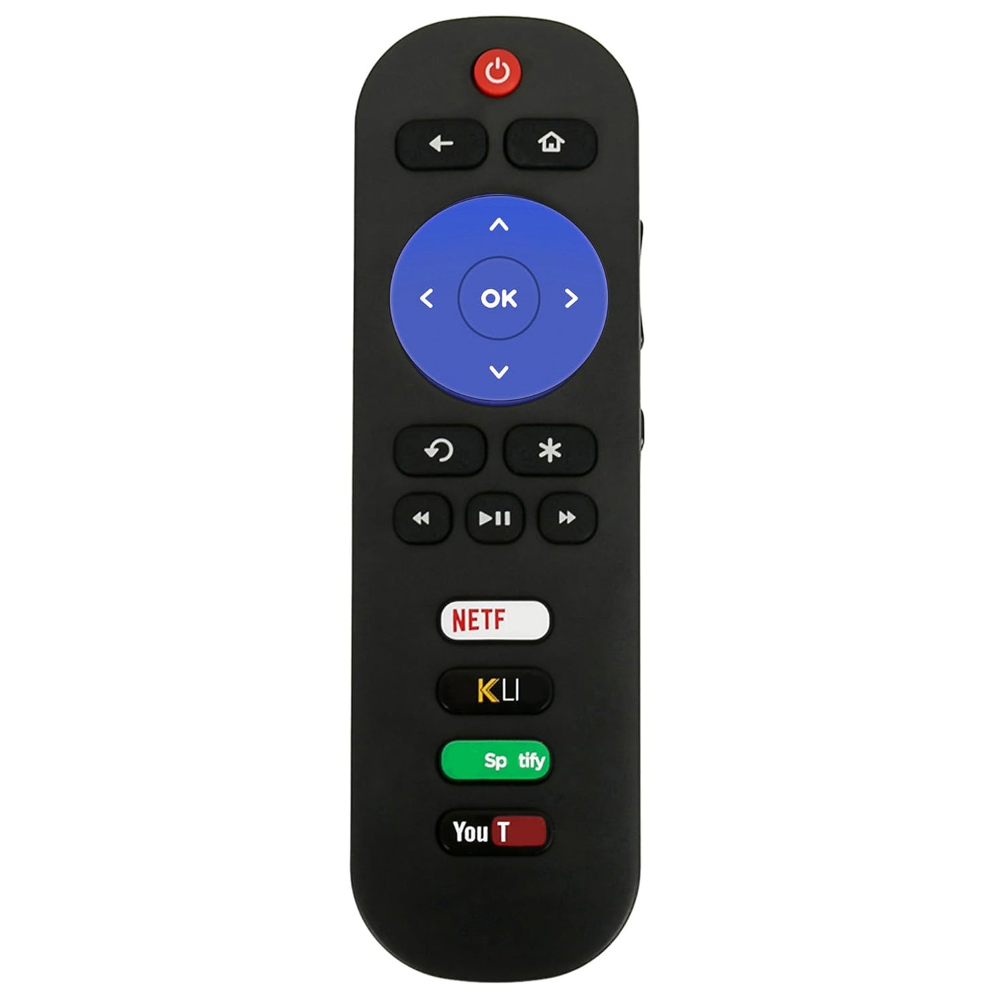 RC280 Replace Remote Applicable for TCL Roku TV 48FS3700 49S405 50FS3750 50FS3850 43S305 32FS3700 65US5800 43FP110 49FP110 55UP120 32FS4610R 32S800