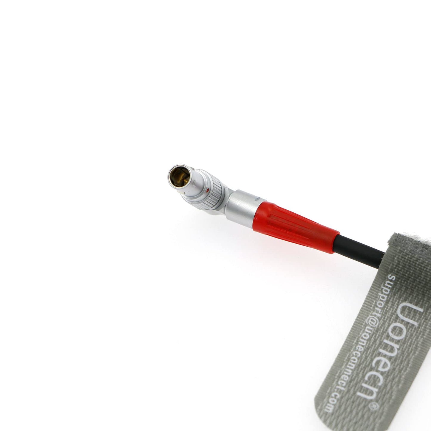 Uonecn for Anton Bauer Power Cable for Zacuto Gratical Eye Viewfinder D-Tap to Rotatable Right Angle 2-Pin Male Cord