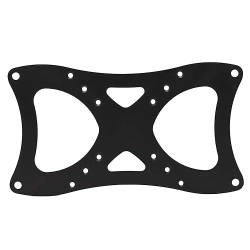 HumanCentric VESA Mount Adapter Plate for 200x100 mm VESA Patterns, Conversion Kit for 75x75 and 100x100 mm Patterns to 200 x 100 mm, Hardware