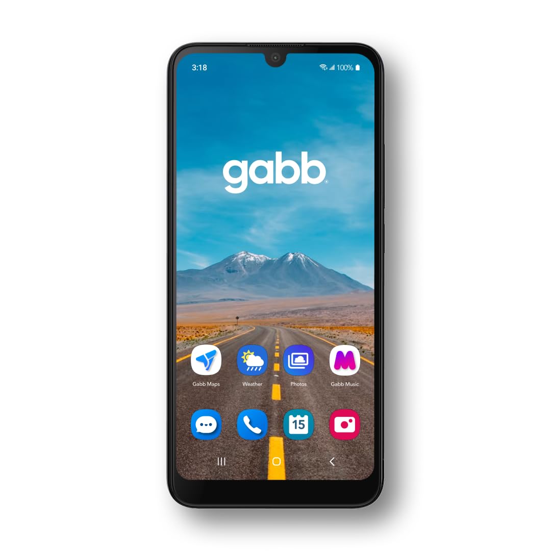 Gabb Phone 4 - Kids Phone, GPS Tracker, No Internet, Black