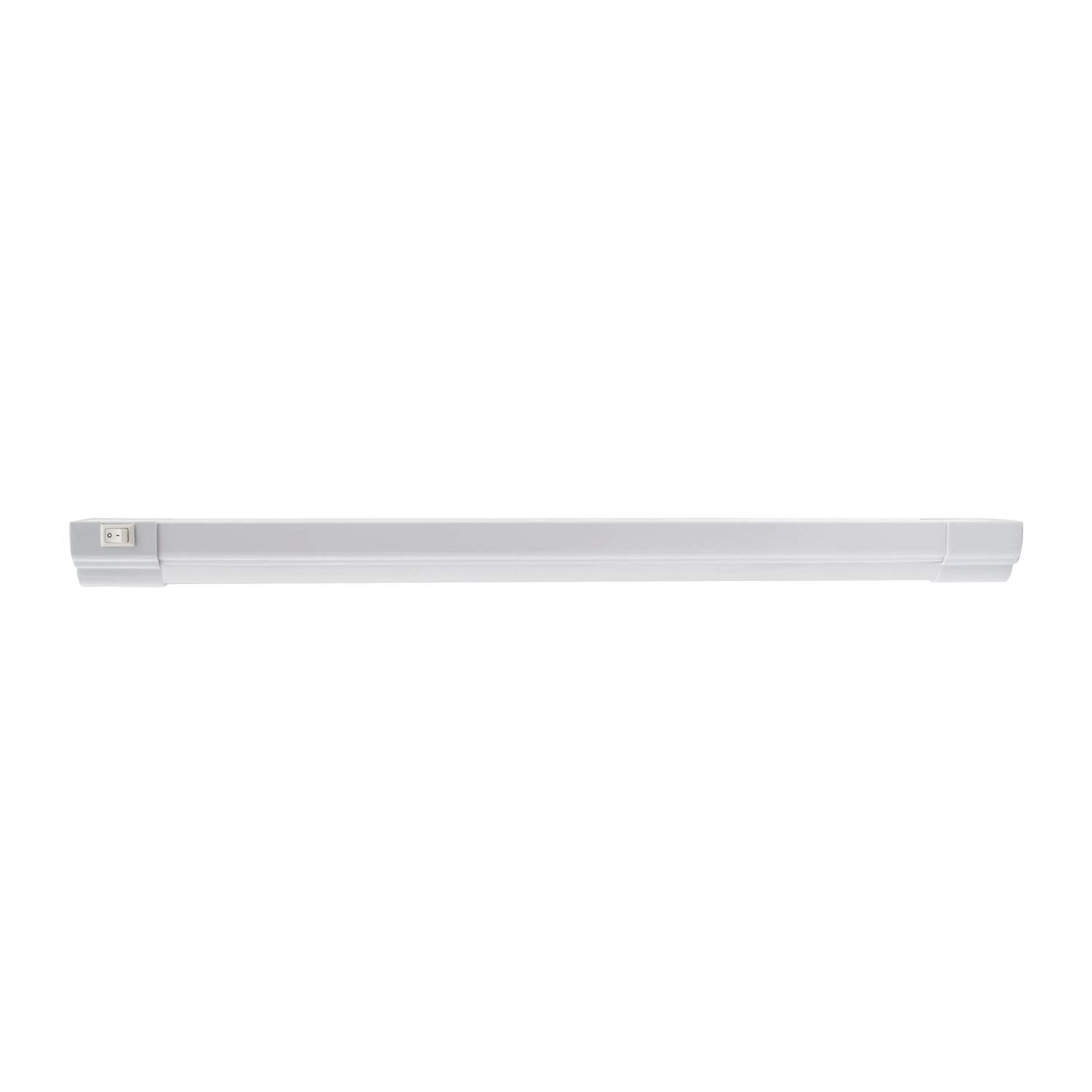 Maxxima 18 inch LED Under Cabinet Light - 900 Lumens Warm White 3000K, Undermount Strip Lighting for Kitchen, Closet, and Bedroom, On/Off Switch, Plug