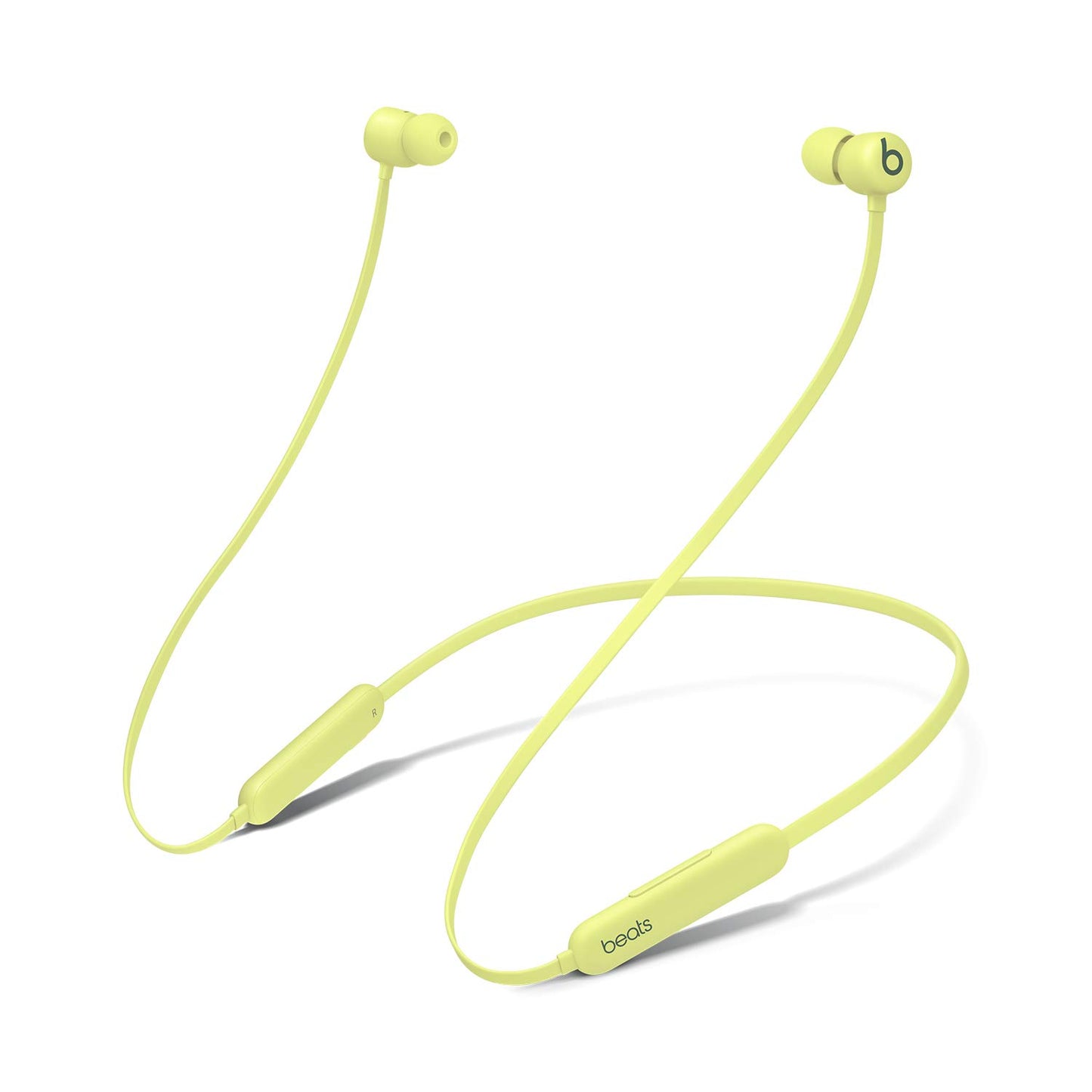 Beats Flex Wireless Earbuds - Apple W1 Headphone Chip, Magnetic Earphones, Class 1 Bluetooth, 12 Hours of Listening Time, Built-in Microphone - Yuzu