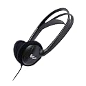 Williams Sound HED 027 Heavy-duty Folding Mono Headphones, Adult Size, 100mW Max Power Input, 3.5mm Plug, 39" Cord, Compatible with Williams AV