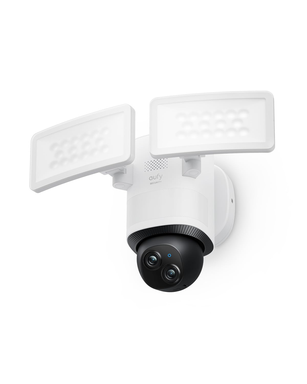 eufy Security Floodlight Camera E340 Wired,360° Pan and Tilt,24/7 Recording,Dual-Band Wi-Fi, 2,000 Lumens,Motion-Activated,Dual Camera,HomeBase 3