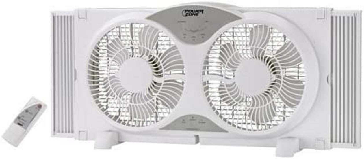 Fan Window Twin 2-Speed 9in