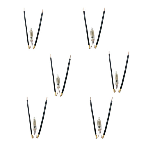 (6pack) Light Bulb Starter Replacement for Flowtron BK-15, BK-15D, BK-40,BK-80, MC9000 FC7600,Fluorescent Starter for 15W-40W,Compatible with 531-9340