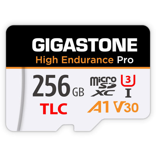 ?5 Yrs Free Data Recovery??Dash Cam? GIGASTONE 256GB Micro SD Card, TLC High Endurance Pro, Speed Up to 100MB/s, Compatible with REDTIGER Rove VIOFO