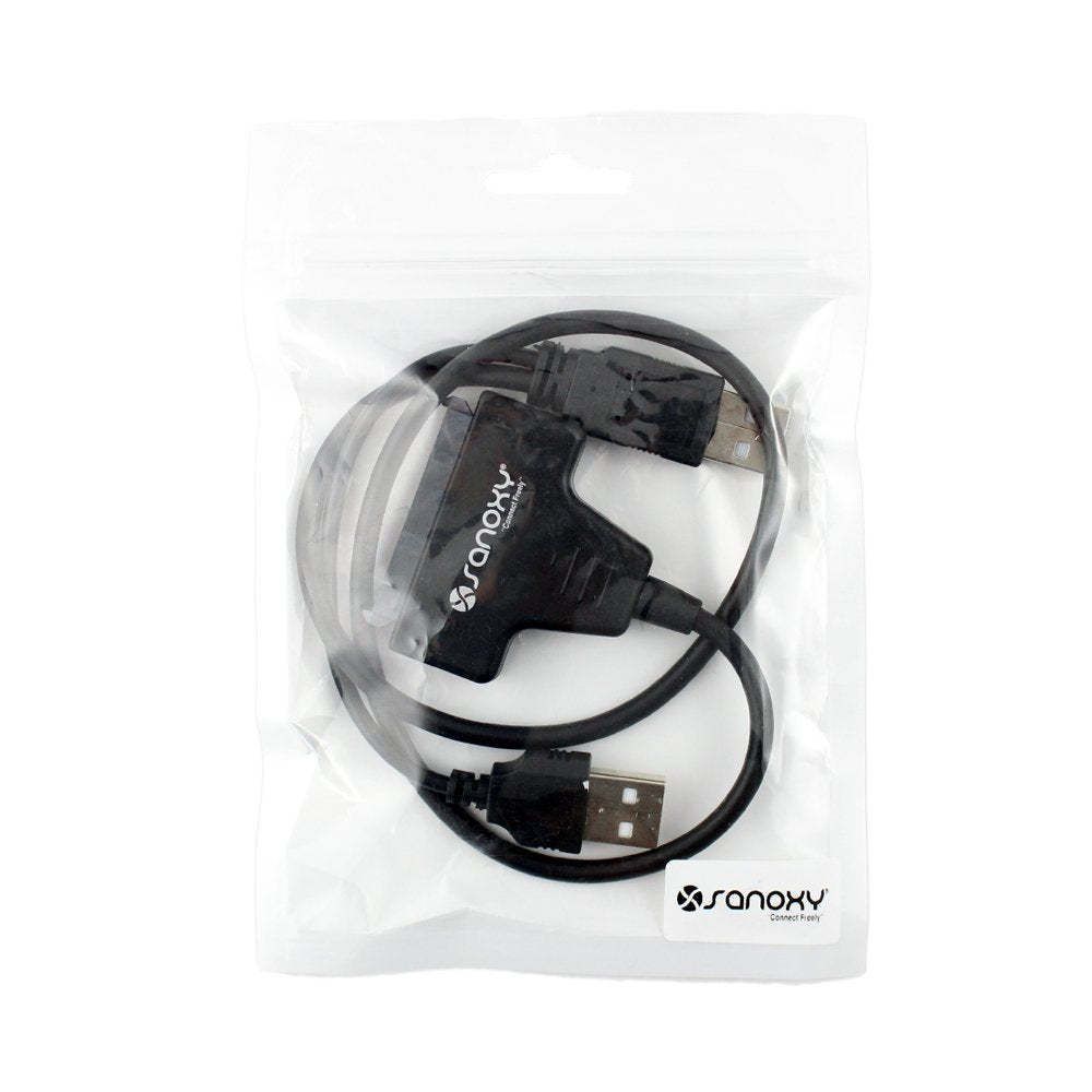 SANOXY 2.5 inch SATA Hard Drive to USB 2.0 Adapter Cable