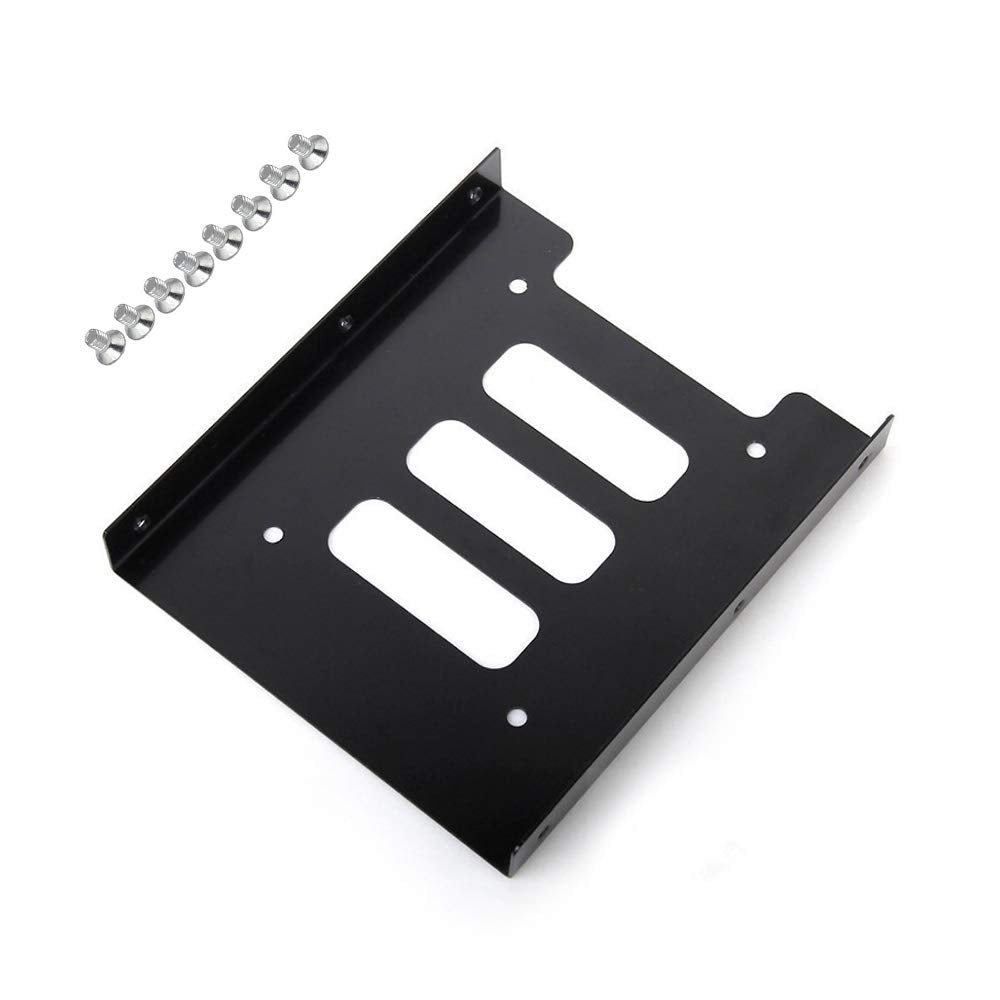 axGear 2.5 inch SSD HDD Hard Drive to 3.5 inch Bay/Tray Mounting Bracket