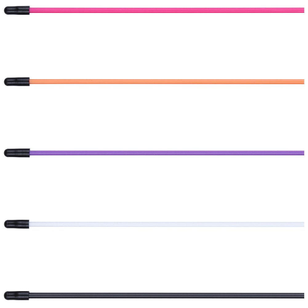 5-Pack HobbyPark Multicolor Plastic Antenna Tube with Cap for RC Model Cars Boats 2.4G Receivers