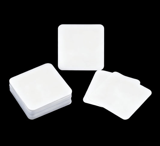 8PCS Suqare Adhesive Replacement Double Sided Tape for Car Dashboard Heavy Duty Sticky Pad Phone Mount 3.93" and 3.15" Foam Tape for Windshield Dash