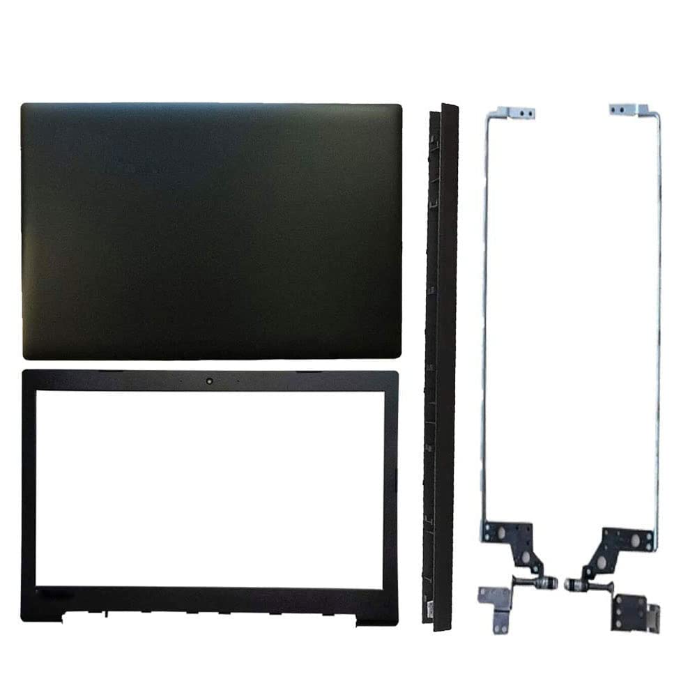 Laptop Replacement LCD Top Back and Front Bezel and Screen Hinges and Cover Case Fit Lenovo Ideapad 320-15ABR 320-15AST 320-15IAP 320-15ISK