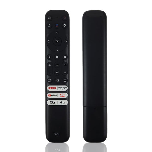 Ceybo OEM RC813 FMB1 Voice Remote Control fit for TCL QLED Smart TV, Works with Google Assistant, 55Q750G 43Q750G 65QM850G (Renewed)