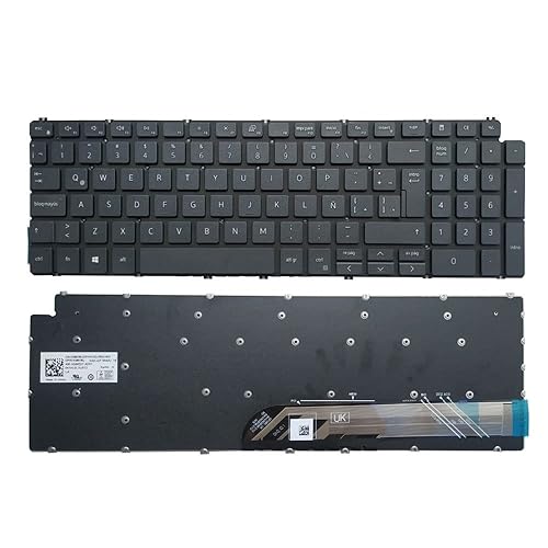 Laptop Replacement Keyboard Compatible for DELL Inspiron 7591 7590 7500 P90F P83F 5509 5505 5509 5510 5590 5591 5598 5593 5584 3501 3505 3510 e3510c