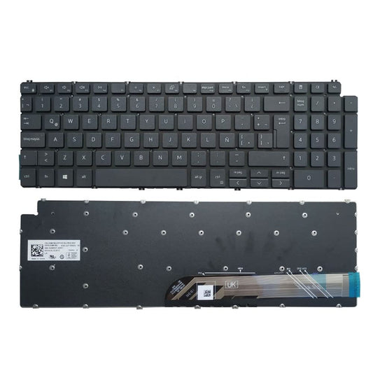 Laptop Replacement Keyboard Compatible for DELL Inspiron 7591 7590 7500 P90F P83F 5509 5505 5509 5510 5590 5591 5598 5593 5584 3501 3505 3510 e3510c