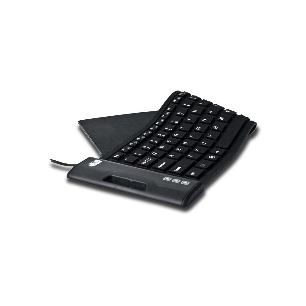 Adesso AKB-222UB - SlimTouch 222 Waterproof Flexible Keyboard for Windows 8/7/Vista/XP/2000, Compact Size