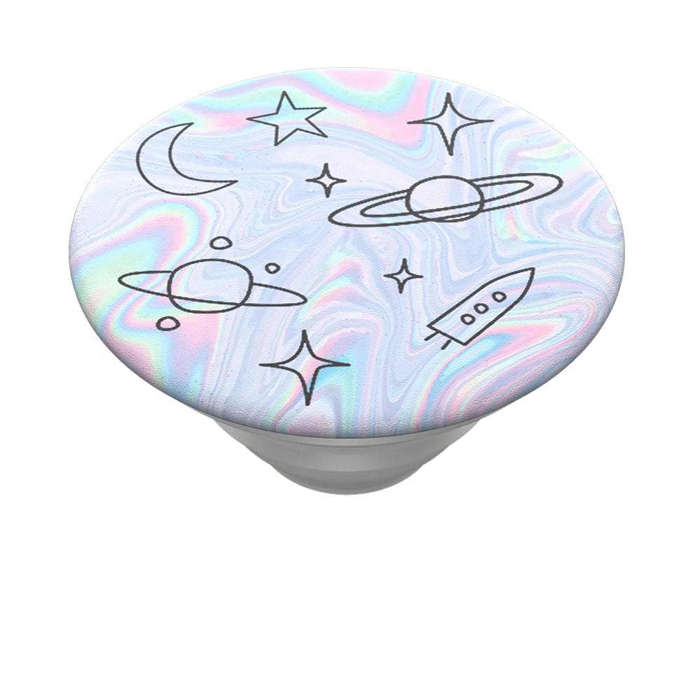 PopSockets Phone Grip with Expanding Kickstand, Adhesive Grip - Space Doodle