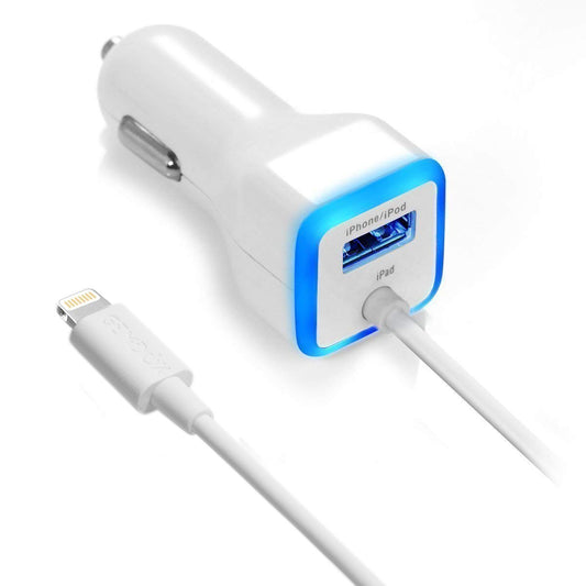 Car Charger, [Apple MFI Certified] by GemDox for Fast Car Charging Compatible with iPhone 15, 14,13, 12, 11, Xs max/XR/x/8/7/6s, iPad, Note, Galaxy