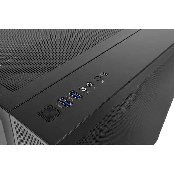 Thermaltake View 380 TG ARGB Black ATX Case; 4x120mm ARGB Fans Included; Supports Hidden-Connector Motherboard; Front & Side Dual Tempered Glass