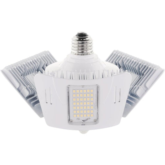 Satco Wide Surface E26 (Medium) Smart-Enabled LED Motion Sensor Utility Light Cool White 60 Watt Equ
